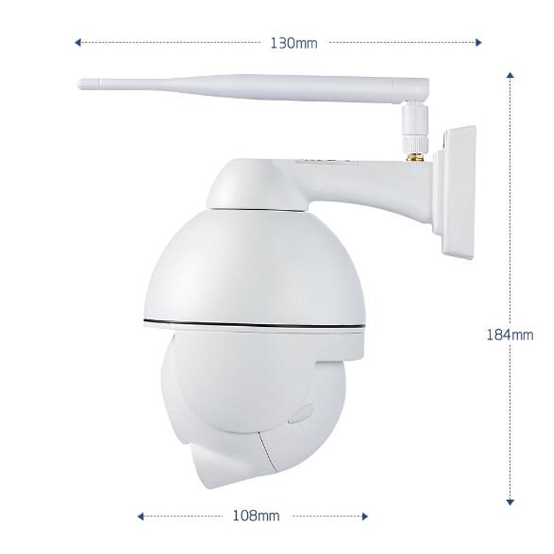 1080p Night vision 50m outdoor wireless mobile wifi ir ip camera